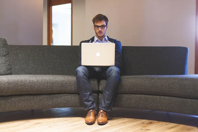 man, laptop, businessman, entrepreneur, start-up, planning, business, young, corporate, working, company, freelance, freelancer, sitting, couch, man, man, man, man, man, laptop, businessman, business, business. Startup funding personas built from observed patterns, not invented founders