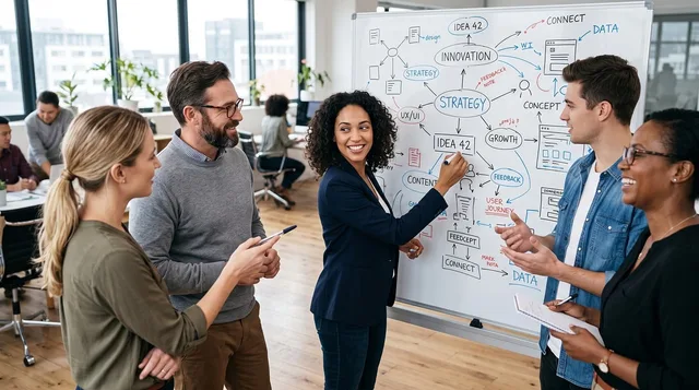 teamwork, management, office, presentation, strategy, whiteboard, collaboration, innovation, discussion, people, meeting, idea, motivation, professional, cooperation, information, problem solving, profession. Startup funding outlook: three scenarios built on UK EIS, SEIS and business-creation data
